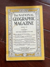 1932年3月美国国家地理杂志（The national geographic magazine)：摩托车行走在欧亚极地城市，新疆天山民俗风考等47张图片