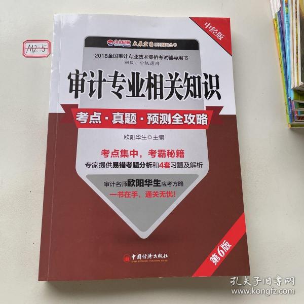 审计专业相关知识考点 真题 预测全攻略