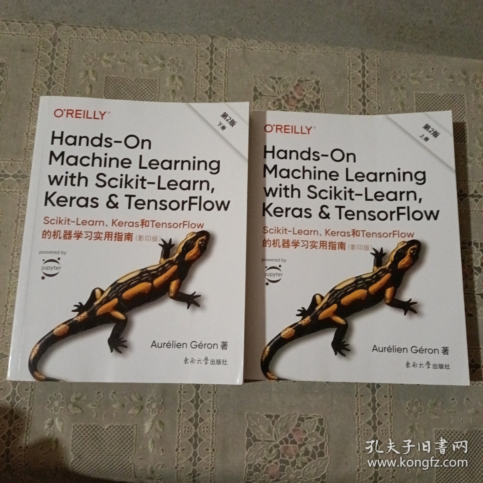 Scikit-Learn、Keras和TensorFlow的机器学习实用指南第2版 上下册