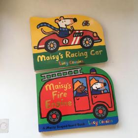 英文原版 Maisy'sFireEngine+Maisy’s Racing Car【共2本合售】