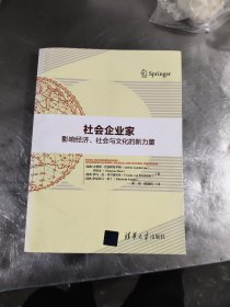 社会企业家：影响经济、社会与文化的新力量