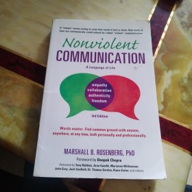 Nonviolent communication a language of life 非暴力沟通 英文原版