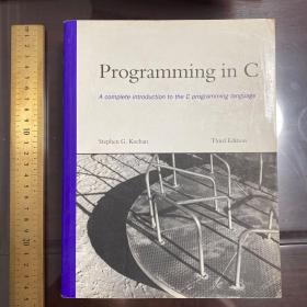 Programming languages in C a complete introduction to C programming language 英文原版