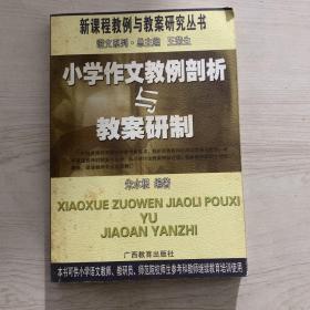 小学作文教例剖析与教案研制——新课程教例与教案研究丛书