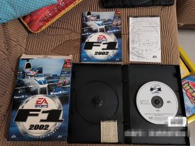 EA正版国行游戏 F1 2002 配件全齐