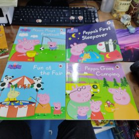 (Peppa Pig) 小豬佩奇（8冊合售）（英文版）兒童彩色繪本