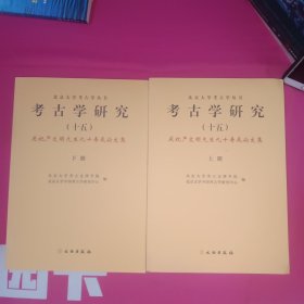 全新正版图书 考古学研究(十五)-庆祝严文明先生九十寿辰论文集北京大学考古文博学院文物出版社9787501077403