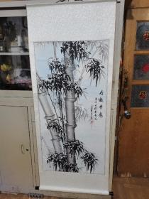 竹报平安大山水画，名家大画70*180厘米的7c