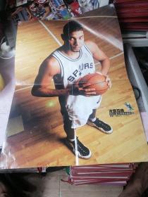 篮球海报鳄鱼大嘴 NBA复古海报珍藏系39 邓肯 霍华德
