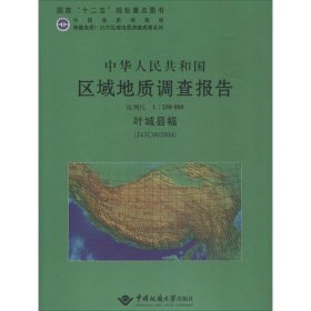 正版 中华人民共和国区域地质调查报告 王世炎 中国地质大学出版社