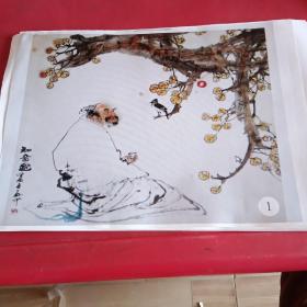 名画名作名家（复印画片）20张