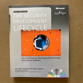The Security Development Lifecycle Book/CDPackage 安全开发生命周期（内有光盘）