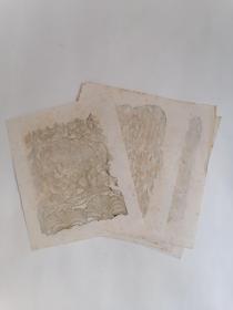 版画：动物（七张合售）