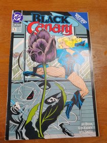 1993年英文DC原版漫画 Black Canary #5 黑金丝雀 16开