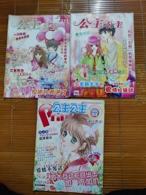 公主公主杂志2007年04月/2009年02月共3本