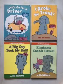 Mo Willems：an Elephant & Piggie book（4本合售）