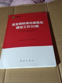 党支部标准化规范化建设工作30例