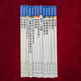 日本经典技能系列丛书（铣床操作）（车床操作）（磨床操作）（液压机构）（电气一点通）（螺纹加工）（金属切削刀具常识及使用方法）（数控机床常识及操作技巧）（硬质合金刀具常识及使用方法）（钳工能手）（机械图样解读）（齿轮的功用及加工）十三册合售