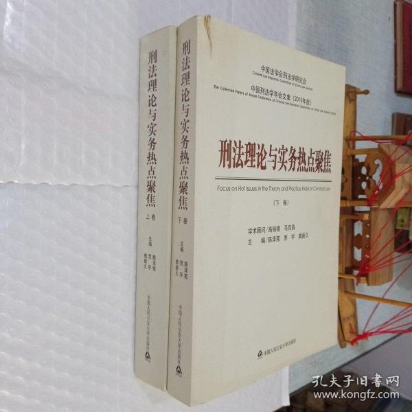 中国刑法学年会文集（2010年度）：刑法理论与实务热点聚焦（上下卷）