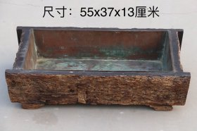 朽木之美铜盆，朽木框紫铜内胆保温盆、火盆，源头货源
