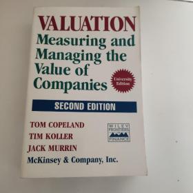 Valuation: Measuring and Managing the Value of Companies (Frontiers in Finance Series)