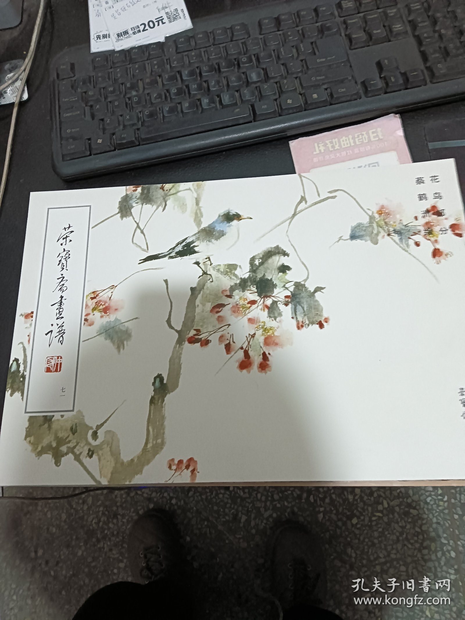 荣宝斋画谱71花鸟部分（蔡鹤洲绘）