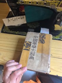 中國薬學大辞典简明本下民国二十六年初版