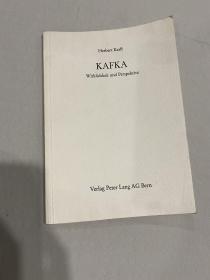 论卡夫卡 KAFKA 正版德语原版现货适合收藏全网唯一