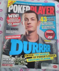 Poker player  杂志 Tom Dwan 封面