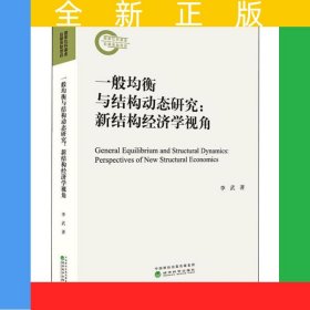 一般均衡與結(jié)構(gòu)動態(tài)研究:新結(jié)構(gòu)經(jīng)濟(jì)學(xué)視角