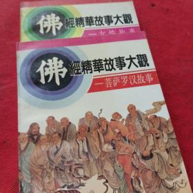 佛经精华故事大观-女性故事，菩萨罗汉故事。(两本合售)