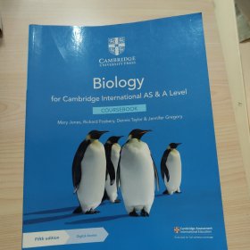 Cambridge International AS and A Level Biology Coursebook with Digital Access (2 Years) 英文原版 剑桥大学国际学生 入学考试课程教材 A-Level 生物