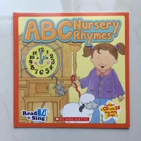 儿童启蒙歌谣绘本 英文原版 ABC Nursery Rhymes 学乐Scholastic 带音频CD
