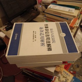 最高人民法院民事诉讼法司法解释逐条适用解析