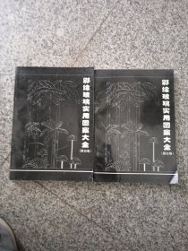 彩绘玻璃实用图案大全，黑白卷上下。