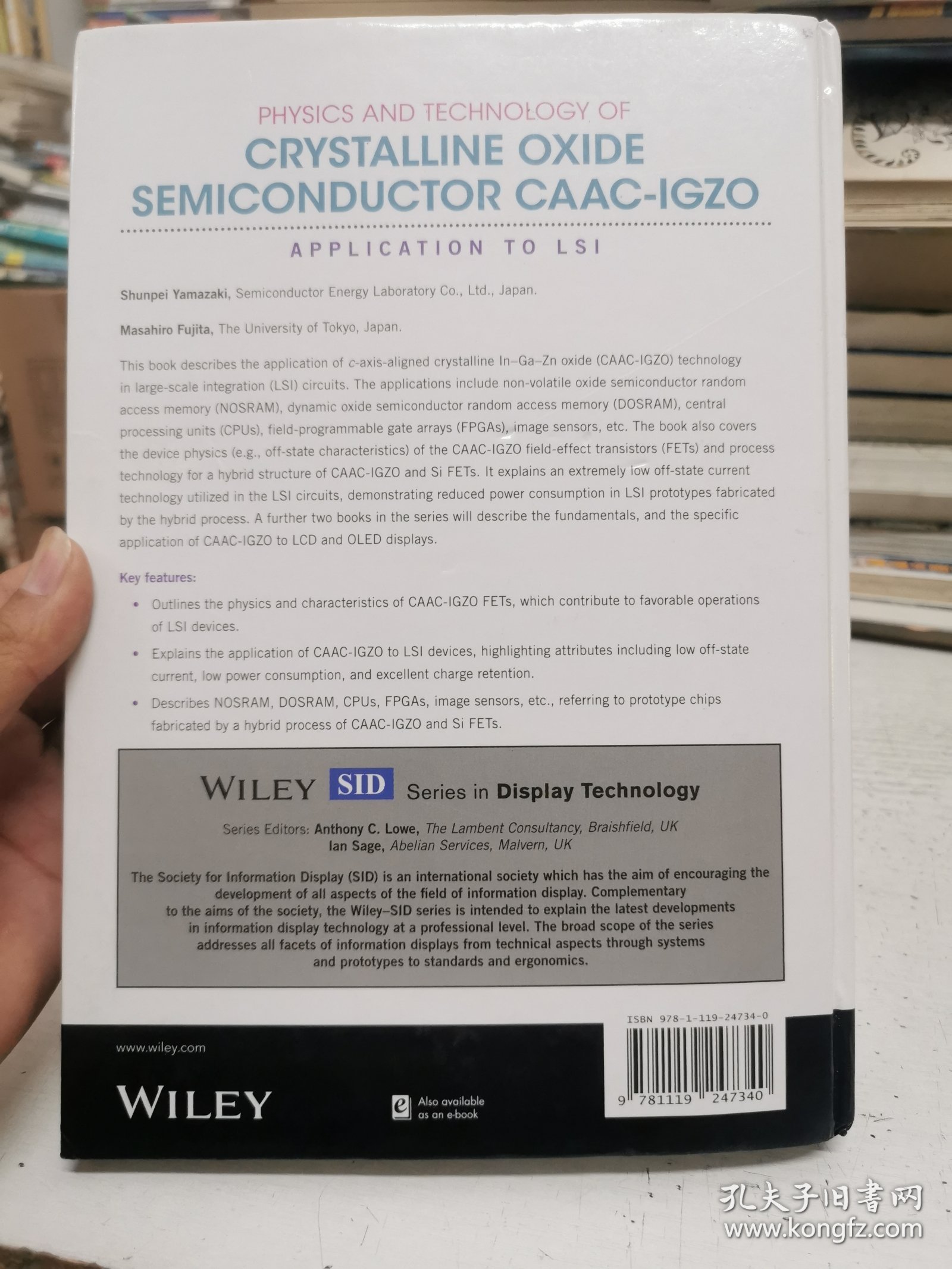 Physics and Technology of Crystalline Oxide Semiconductor Caac-Igzo