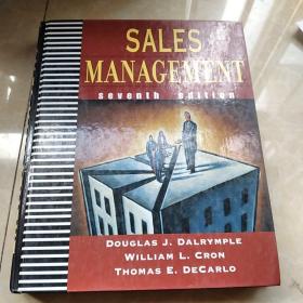 SALES MANAGEMENT 外文原版 无盘