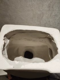 古玩旧藏六七十年的毛主席石膏像