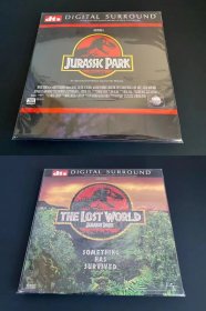 美版 侏罗纪公园 1+2部 DTS 双碟装 2张LD镭射影碟打包出 标价是2张一共的价钱