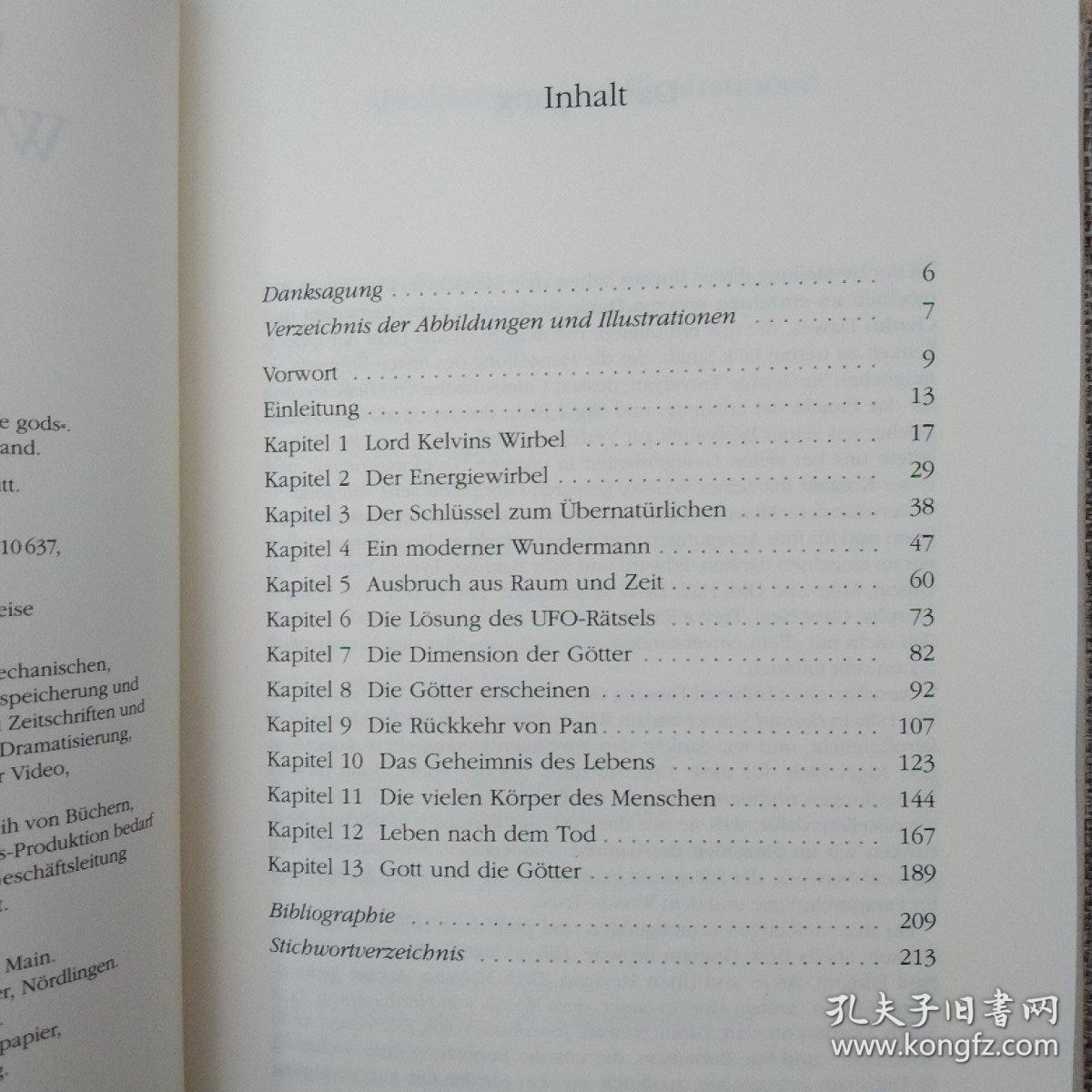 wissenschaft der gotter