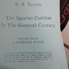 the agrarian problem in the sixteenth century