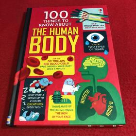 关于人体的100件事英文原版Things to know about the human body
