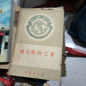 糖及淀粉工业---增订化学工业大全