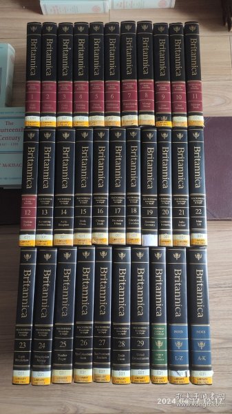 大英百科全书 2002年版 全套32册Encyclopaedia Britannica 32卷全