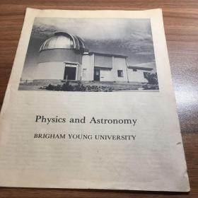 physics and astronomy（物理学与天文学）