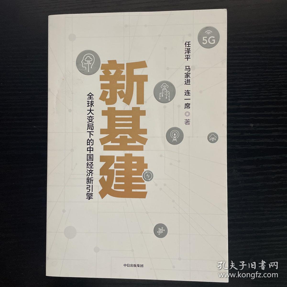 新基建：全球大变局下的中国经济新引擎任泽平新作（与普通版随机发货）