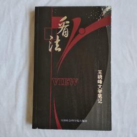 看法 王晓峰文学笔记