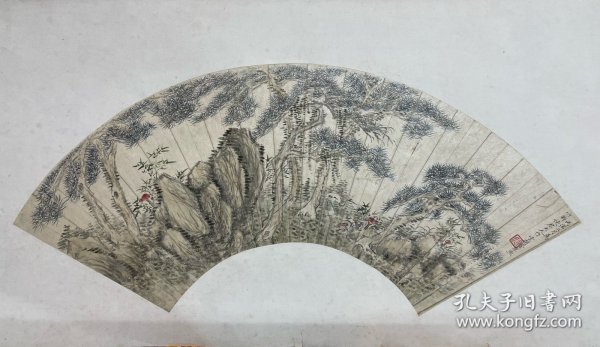 徐承熙
16*50cm，扇面