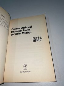 Common Stocks and Uncommon Profits and Other Writings