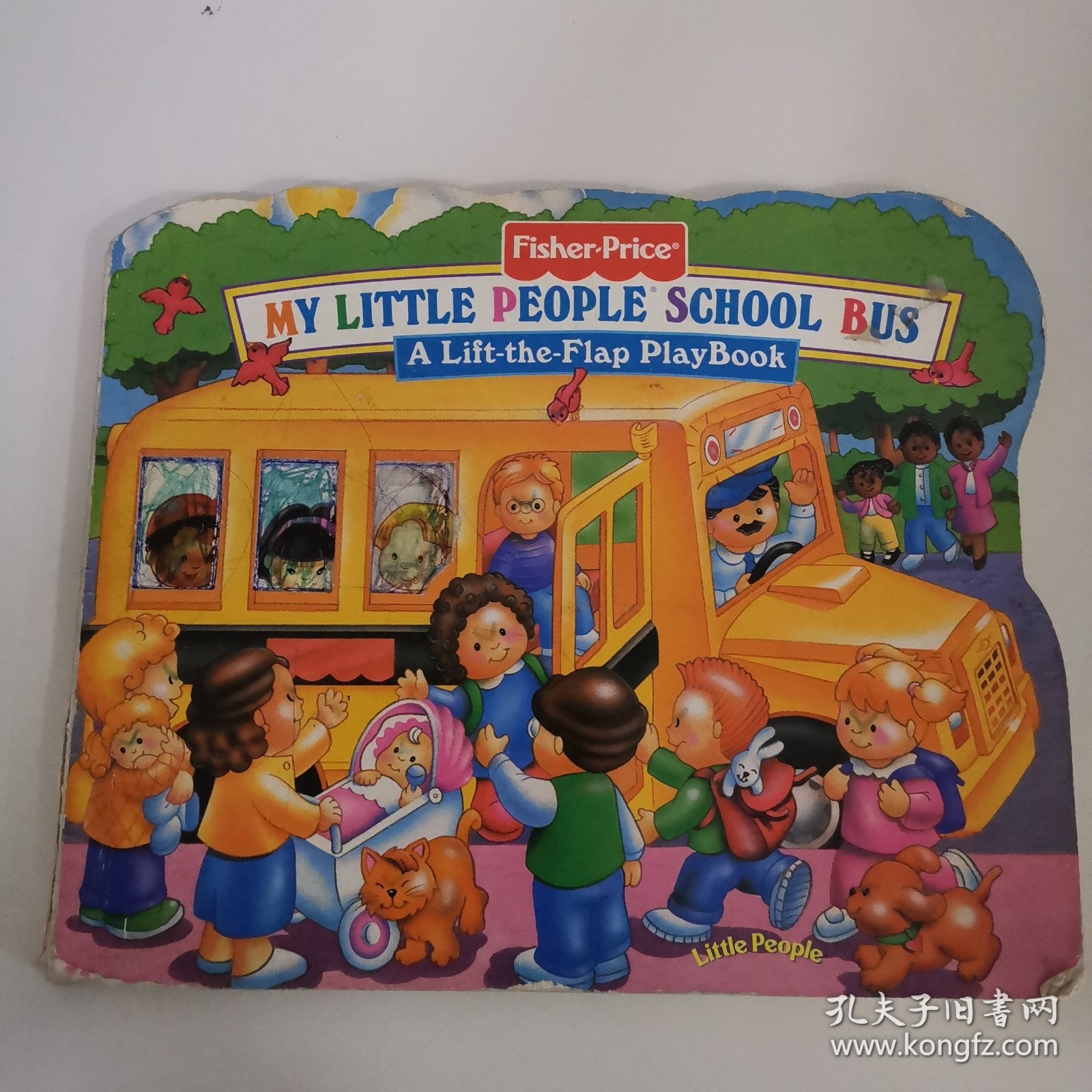 FISHER PRICE MY LITTLE PEOPLE SCHOOL BUS